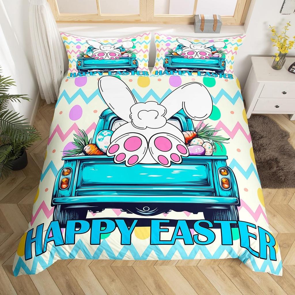 Comforter Geometric Plaid Cute Bow Queen King Size For Adults And Teens Cartoon Animal Footprint Bow Bedding Set 3 Piece Set