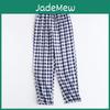 Sleep Couples Spring Cotton Gauze Pants Home Tie Pajama Pant Mens Bottom Pants Sleeping Pants Pajama Bottoms