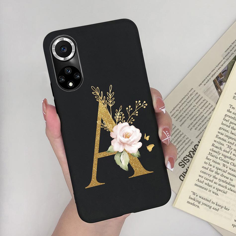 Für Huawei Nova 9 SE Pro Hülle Niedliche Buchstaben Weiche Silikonhülle Für Huawei Nova9 Pro Nova 9SE Handyhülle Fundas Stoßfester Bumper
