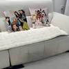 Kpop S-STAYC Cushion Cover Pillowcase Upholstery Sofa Throw Pillow Home Decor Pillowcas