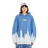 Li Ning Skateboard Series Gradient Loose Pullover Hoodie Unisex Hoodies Bright-Sky-Blue AWDU325-4