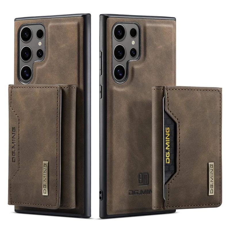 2 In 1 Detachable Wallet Card Holder Phone Case for Samsung Galaxy S25 Ultra S22 Plus S24 S23 FE A54 A16 A56 A55 A35 A36 Cover