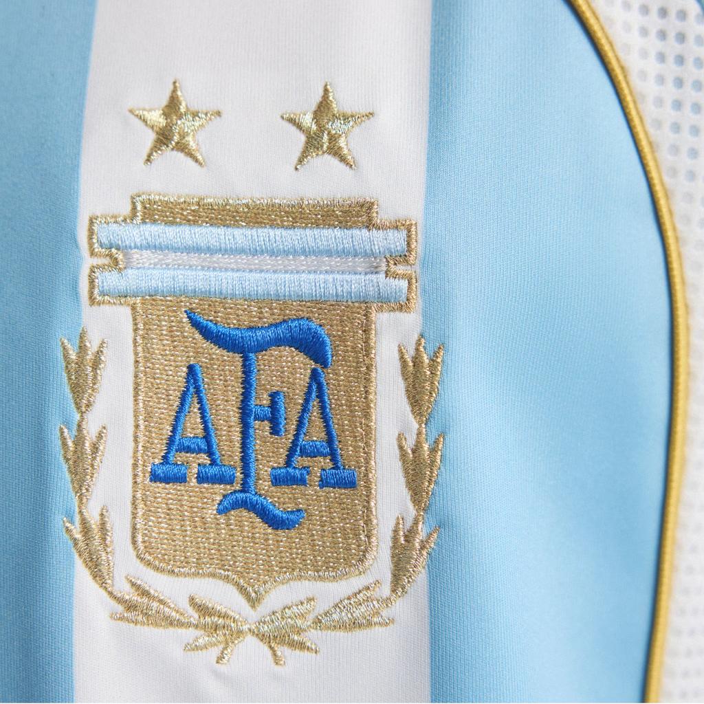 adidas Argentina Home 2006 Messi Jersey White/Clear Blue