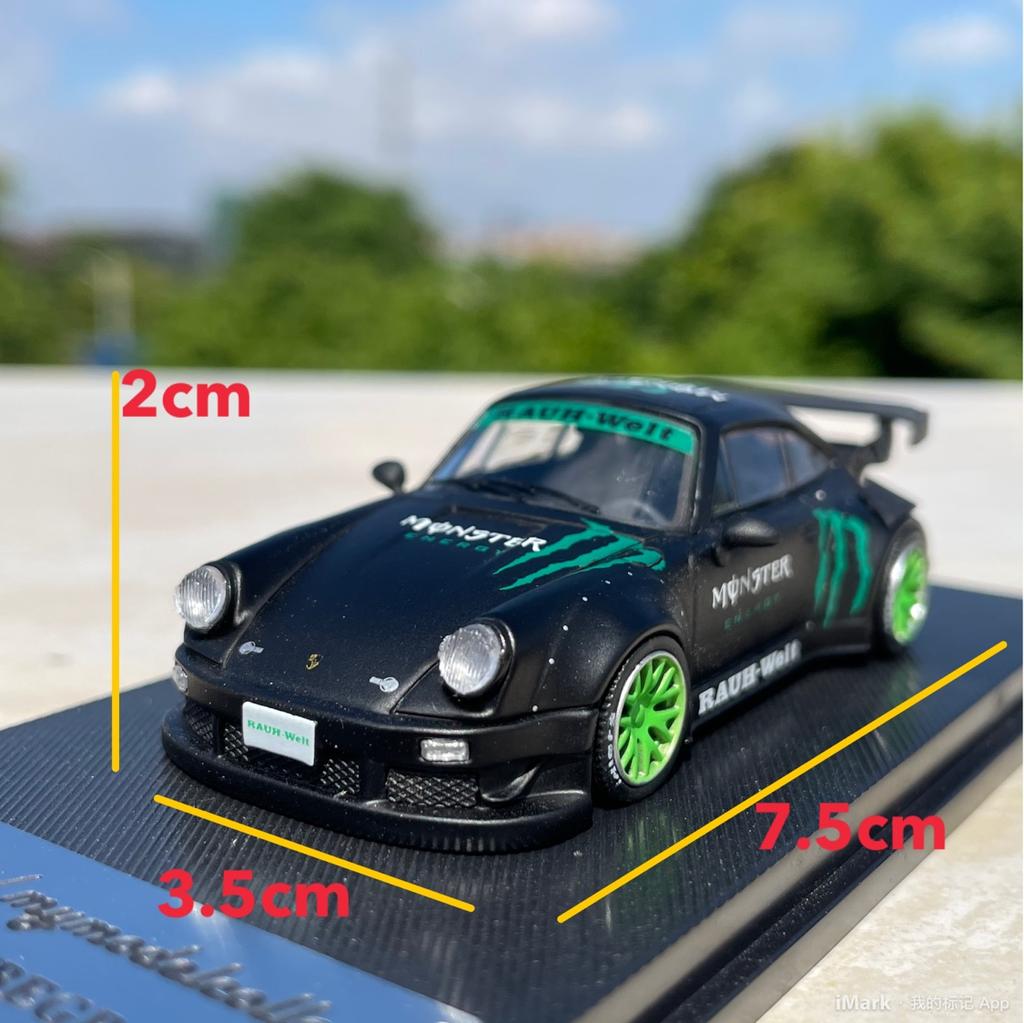 Druckguss 1:64er Maßstab Porsche 911 Legierung Auto Modell Sammlerstück Spielzeug Geschenk Souvenir Ausstellungsstück