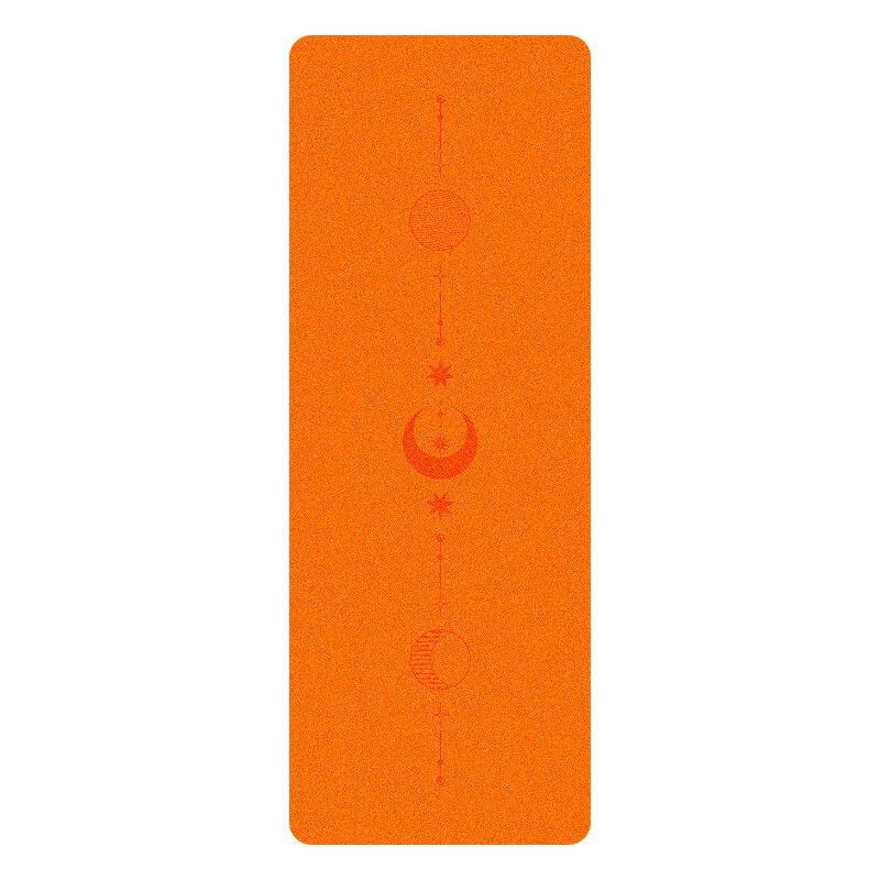 Iron Curtain Cloud High 5mm Natural Rubber Anti-slip Yoga Mat