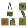 TOURBON Small Insulated Lunch Soft Nylon Multiple Exterior Crossbody or Bike Abrasion Water Perfect for and Outdoor Activities 6.8L Bag, Fabric,