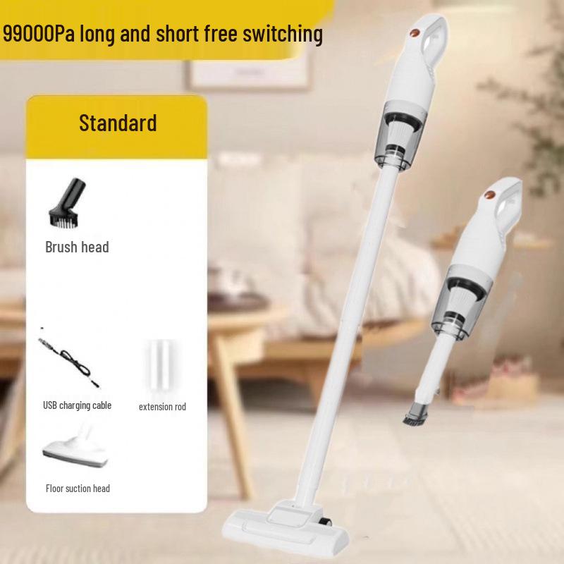 2025 Model Portable Handheld Vacuum Cleaner for Home & Car - Super Suction, Carpet & Hair Remover