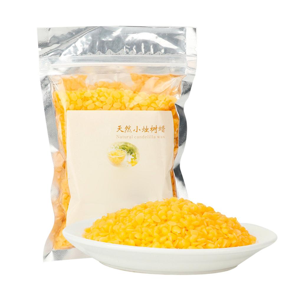 Natürliches Candelillawachs DIY Handgemachtes Lippenstift Lippenbalsam Kosmetikmaterial Pflanzenwachs (100 g)