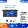 Rádio Multimídia Automotivo Inteligente Android 2Din com Voz AI 7 Polegadas 8G 128G para BMW 3 E46 M3 318 320 325 330 335 Carplay 4G NET