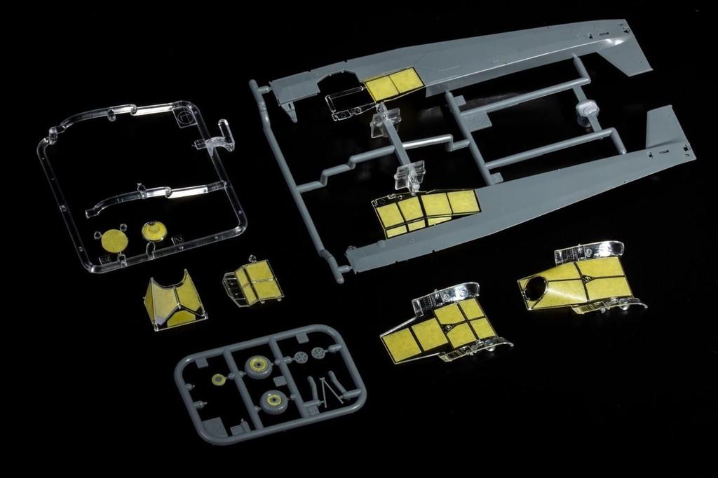 Eduard Fi156C Storch Paint Mask Seal Masking Seal for Plastic Models EDUEX1123 1/48 T-Face Double-Sided (for Tamiya) (Airplane)