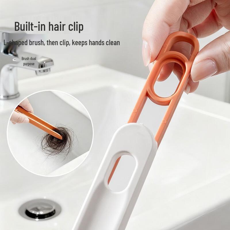 Household Long Handle Gap Cleaning Brush