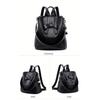 Classic Retro Bowknot Decor Backpack, Solid Color Textured Storage Rucksack, All-Match Pu Leather Storage Daily Daypack For Work