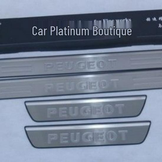 Otai Exterior Car Accessories for Peugeot 307: Handle Bowl, Sill Strip, Fuel Tank Cap, Rear Guard, Mirror Cover.