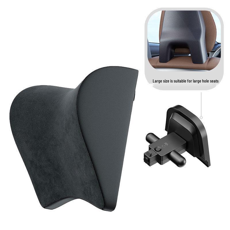 Adjustable Neck & Lumbar Support Pillow for Volvo, Mercedes-Benz, BMW Seats