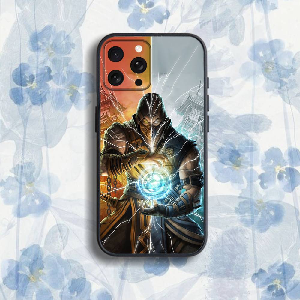 Mortal K-Kombat Game  Phone Case For iPhone 17,16,15,14,13,12,Pro,Max,Plus,E,SE4,Air,Mini Black Soft Box