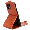 For T-Mobile Revvl 8 Pro/T Phone 3 Pro Stand Case Magnetic Clasp Vertical Flip Leather Phone Cover with Card Holder