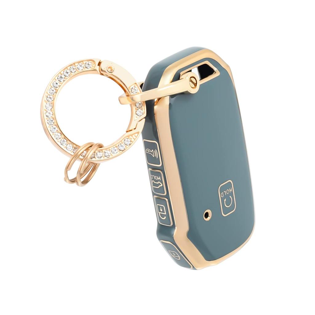 5 Button Key Fob Cover Case Holder for Kia Ceed Cerato Forte NIRO Seltos Sorento Soul Sportage Telluride K5 Remote Key Protector