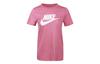Sportswear Essentials T Shirts Women's Dark Pink Crew Neck Moderate Straight Fit BV6170-614