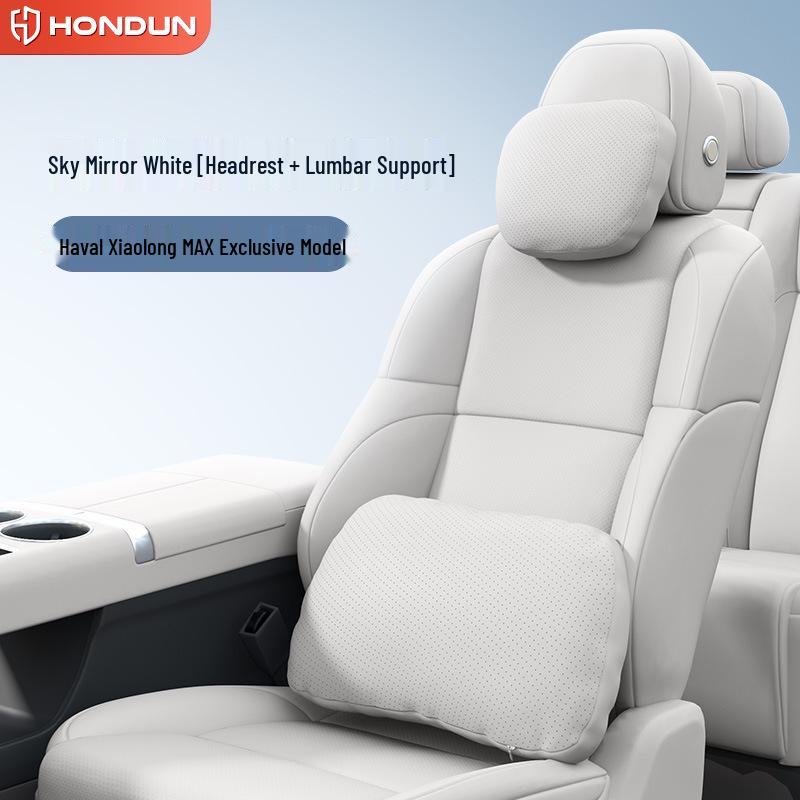 Haval Xiaolong MAX Car Interior Kit: Headrest, Lumbar, Neck, and Waist Support Pillows.