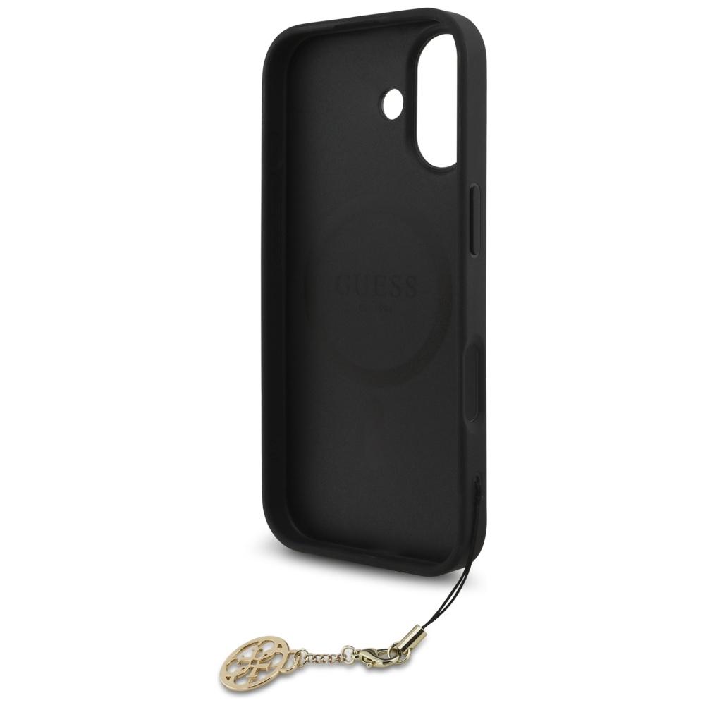Guess 4G Charms Collection MagSafedo iPhone 17 Case Black