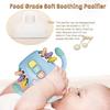 Baby Musical Toys Sensory Learning Toy with Music and Lights Pacifier Teething Rattle Toy for Toddlers Boys and Girls Gifts 0-12