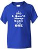 1st First Birthday Keep Calm I'm One Birthday Present Kids T Shirt Age 1-13