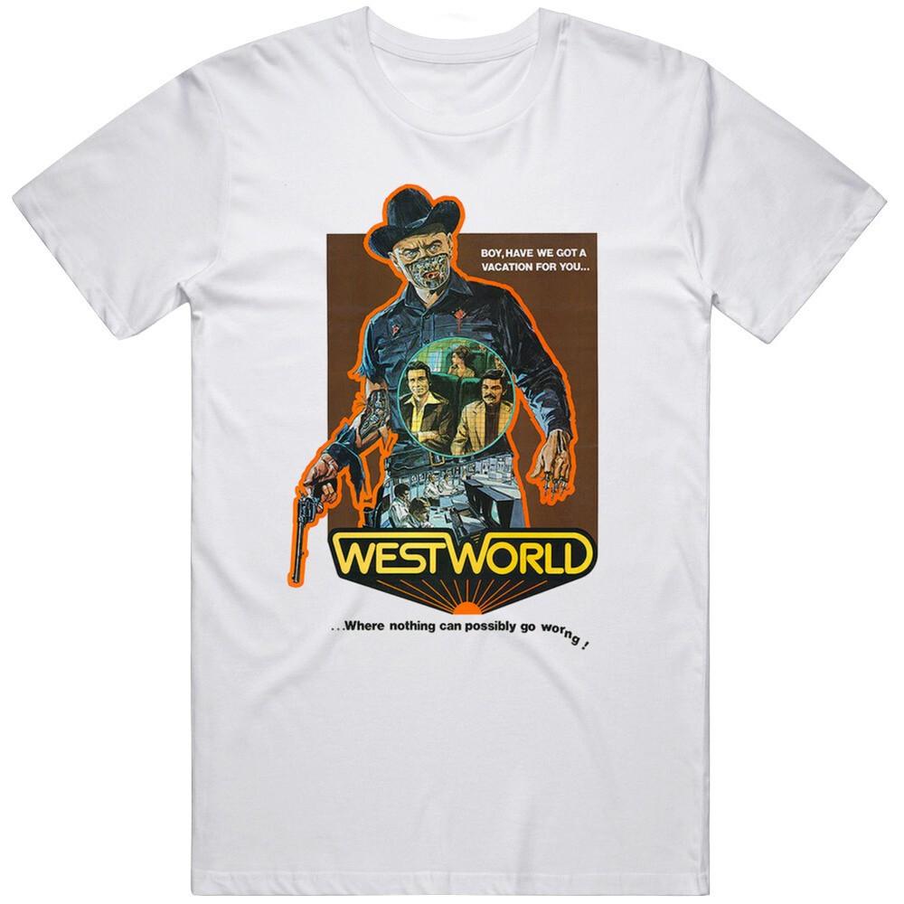 Westworld Cult Classic Retro Movie Fan T Shirt Unisex T-Shirt S