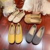 Fashion Fashion Everything Flat Girls 2025 Spring New Style Retro Soft Sole Casual Single Shoes