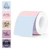 Gradient Laser Thermal Label Paper for Phomemo M220/M221/M120 - 50mm Round