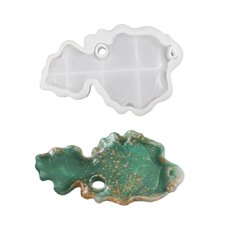 Irregular Shape Silicone Mold for DIY Crystal Epoxy Resin Crafts Storage Tray