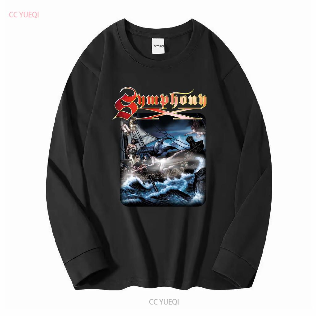 Vintage 2005 Symphony X T Shirt Large Gigantour Vintage Washed Unisex Fashion Streetwear Homme Versatile Casual Stretched