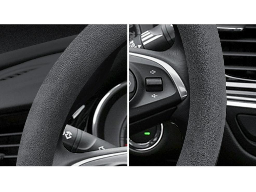 Buick Leather Steering Wheel Cover for Regal, Excelle, LaCrosse, Verano, GT, GL6, Encore, GL8, Envision.