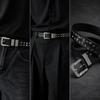 Studded Belt Punk Accessory Streetwear for Jeans