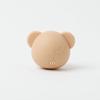 Silicone Mini Bear Squeaky Dog Toy for Small and Medium Dogs Popular Suitable for Toy Poodles and Chihuahuas Monchéri Toy, (FREE/Beige), Cute,