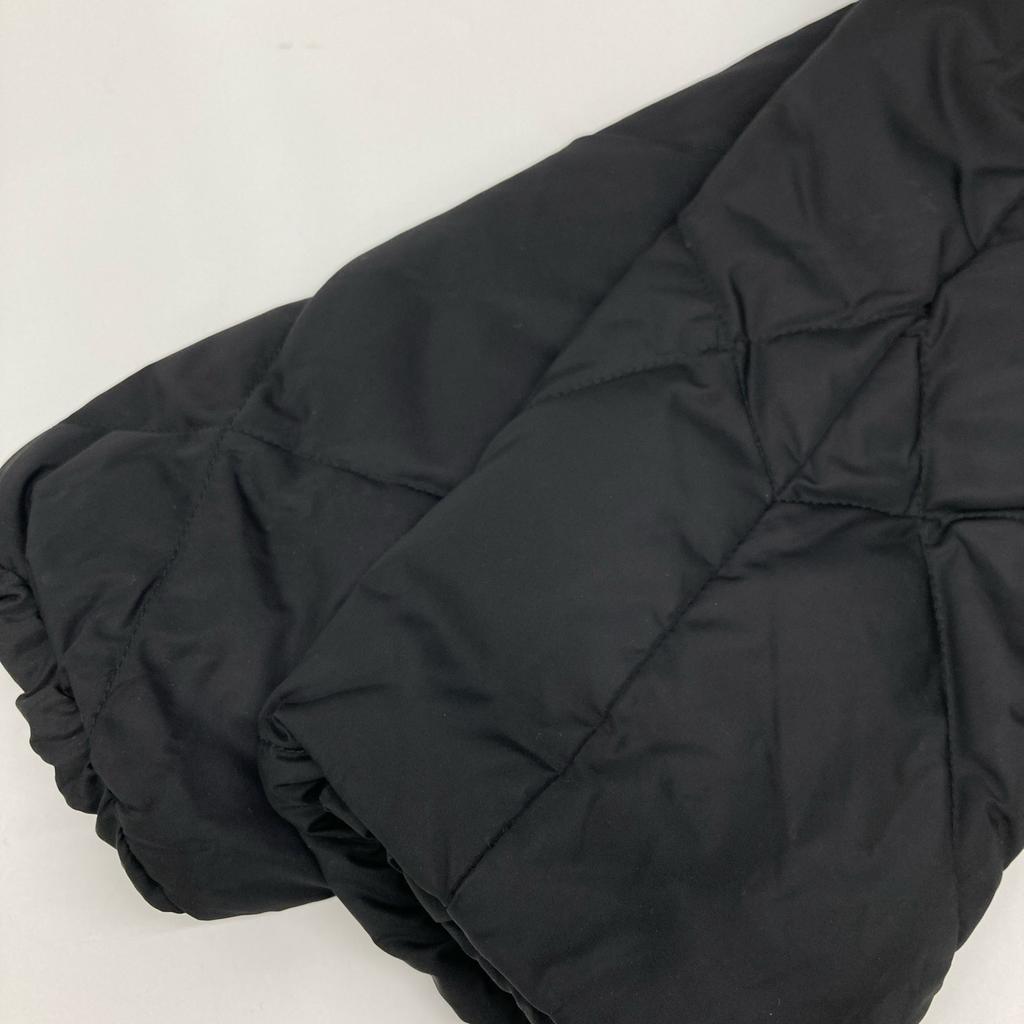 MIUMIU 13AW Black Belted Down Coat coat 36 blackUsed