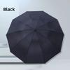 115cm/45.28inch Fashion Simple Umbrella Strong Windproof All Weather Umbrella Large Size 10 Bone Men's Business Umbrella