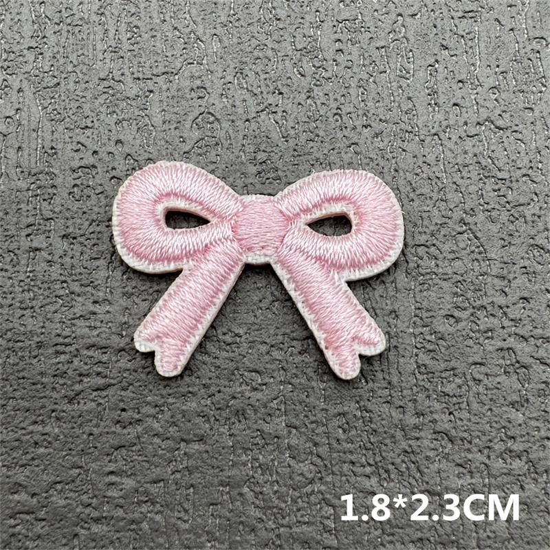 Cute Cartoon Small Embroidery Patches For Clothing Candycherry Patch Iron On Patches On Clothes Fusible Patch Stickers Badges