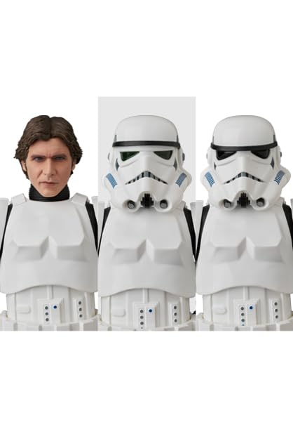 MAFEX 258 HAN Akční Přibližně 155 mm vysoký Ne. SÓLO(TM) (KOSTÝM STORMTROOPERA) Předmalovaná figurka,