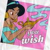 aladdin Unisex Adult You Wish Jasmine T-Shirt