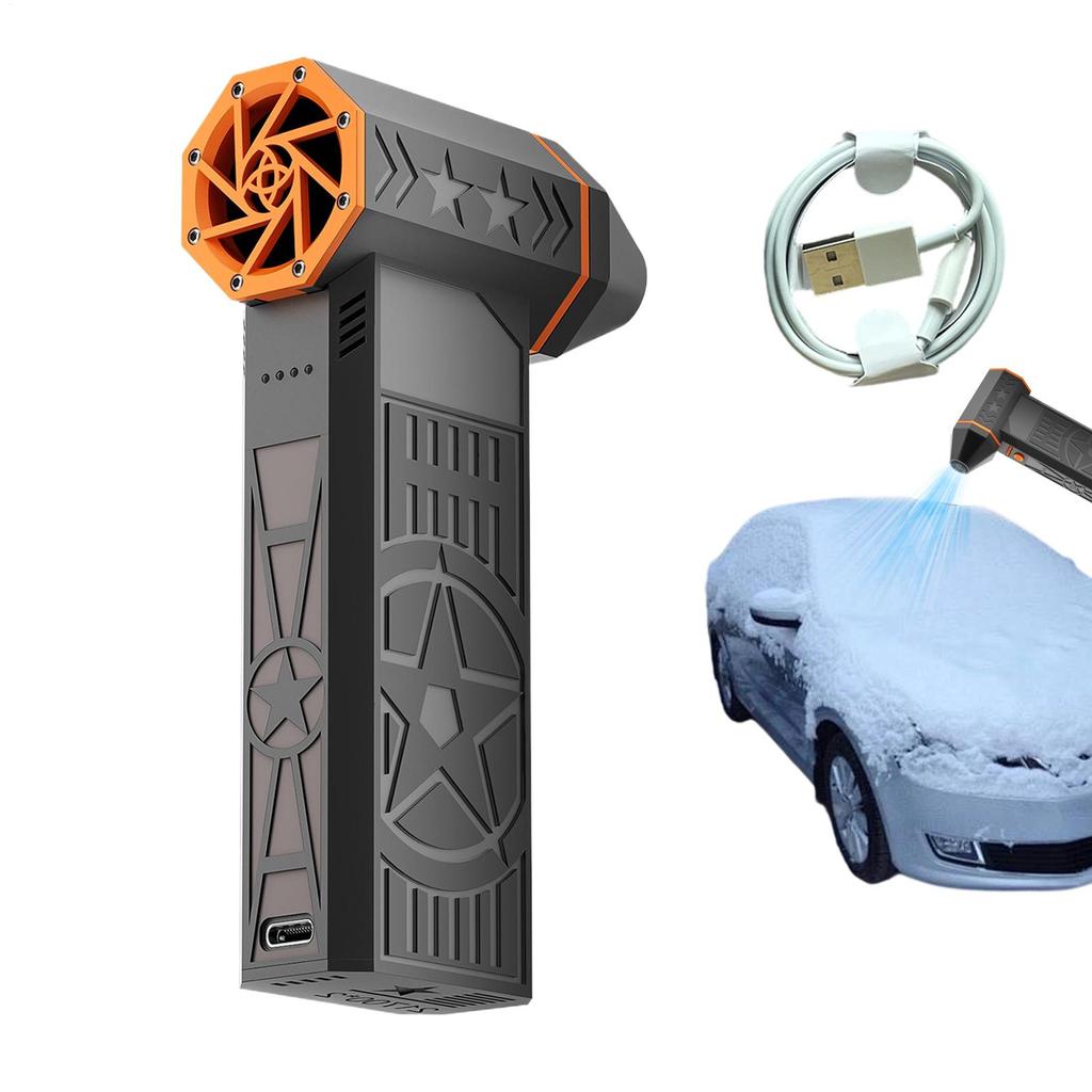 Cordless Air Duster Rechargeable Portable Detailing Supplies Electric Air Blower Car Cleaner Tools For Truck RV SUV Frost