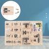 DIY Lock Latch Puzzle Parent-Child Early Education Toys Year Old