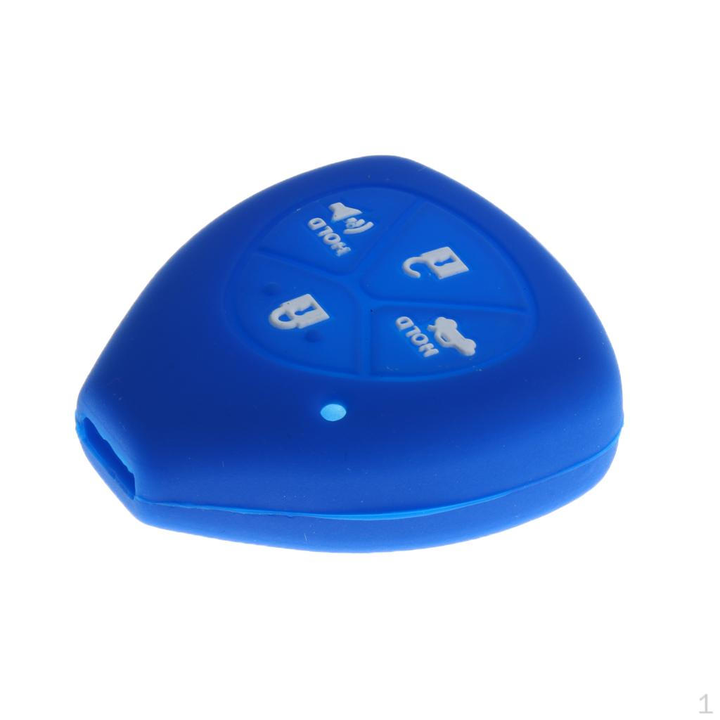 Car Silicone Remote Control Key Holder Case Cover Shell -