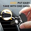 Support Téléphone Magnétique Universel Support Voiture avec Clip de Grille d'Aération Support Téléphone Portable Support Téléphone 360° Réglable Support Smartphone