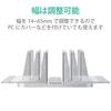 ELECOM Tablet Laptop Stand Vertical for 1 PC Silver PCA-LTSV01SV