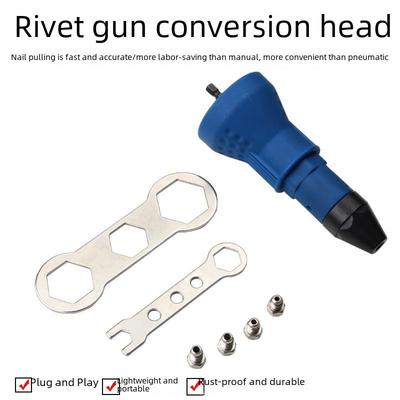 Electric Rivet Gun Drill for Pulling Rivets and Nuts