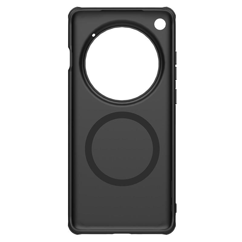 

NILLKIN Магнитный чехол Super Frosted Shield Pro для Oppo Find X7 Ultra, матовый противоударный чехол для телефона с защитой от отпечатков пальцев, задняя крышка For Find X7 Ulta чёрный