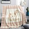 1PC Fantasy Patterned Flannel Blanket Lightweight and Portable for Home Decor Warmth and Comfort Halloween Gifts Holiday Present