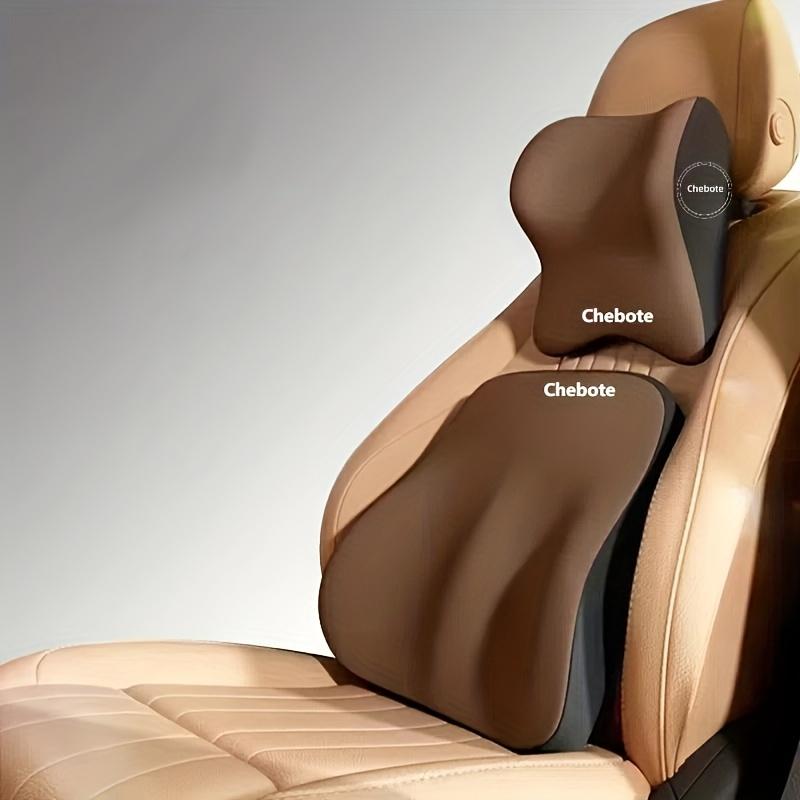 Car Seat Cushion Set - Memory Foam Lumbar Support and Neck Pillow Lumbar Support Car Interior Seat Accessories 2025 Dropshipping
