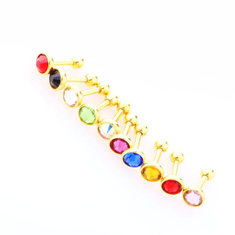 Trending Flat Earrings with Ball Ear Bone Studs