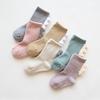 Newborn Babies Cartoon Anti-skid Coral Fleece Stereo Baby Socks Medium Stockings 0-3 Years Old